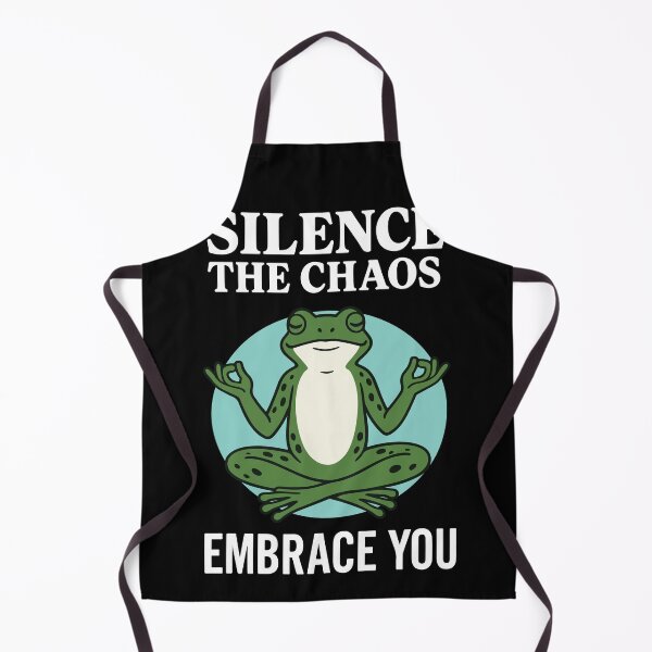 Item preview, Silence The Chaos Embrace You Mindfulness designed and sold by LuminOrb.