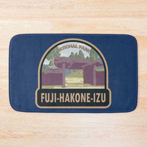 Item preview, Fuji Hakone Izu National Park Japan Travel Art designed and sold by KrisSidDesigns.