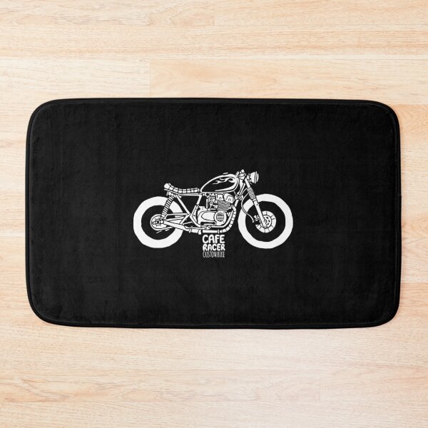 Item preview, vintage monochrome motorcycle designed and sold by Joncasmiart.