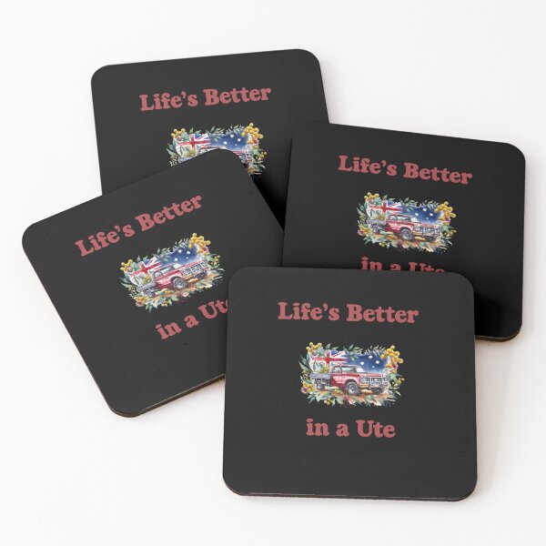 Item preview, Proud Aussie Ute Driver – Life’s Better in a Ute designed and sold by Maggiepeshop.