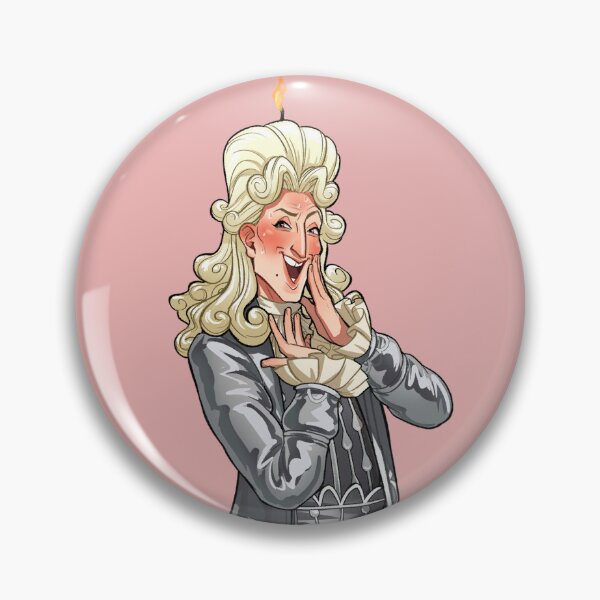 Item preview, Flirty Candlelabra Scandalabra Sticker designed and sold by studioroguet.