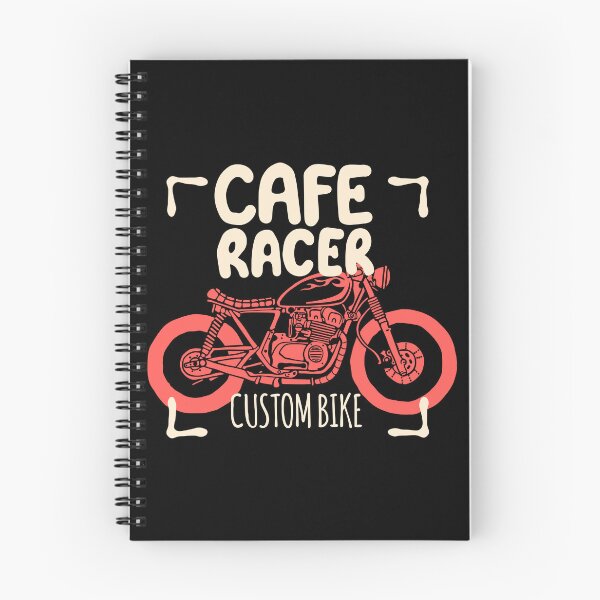 Item preview, vintage cafe racer motorcycle designed and sold by Joncasmiart.