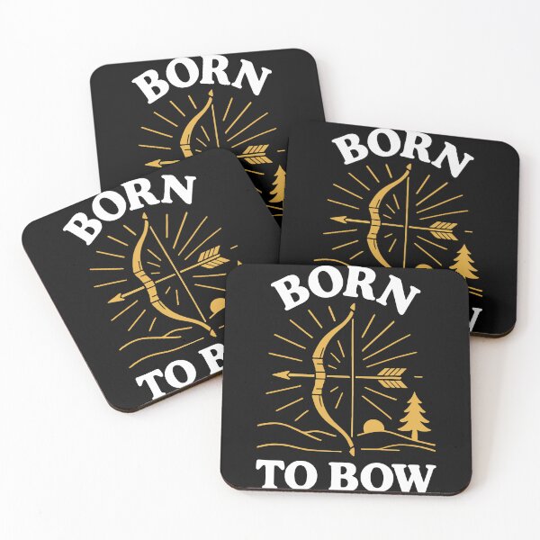 Item preview, Archery Bow Archer Born To Bow Funny designed and sold by LuminOrb.