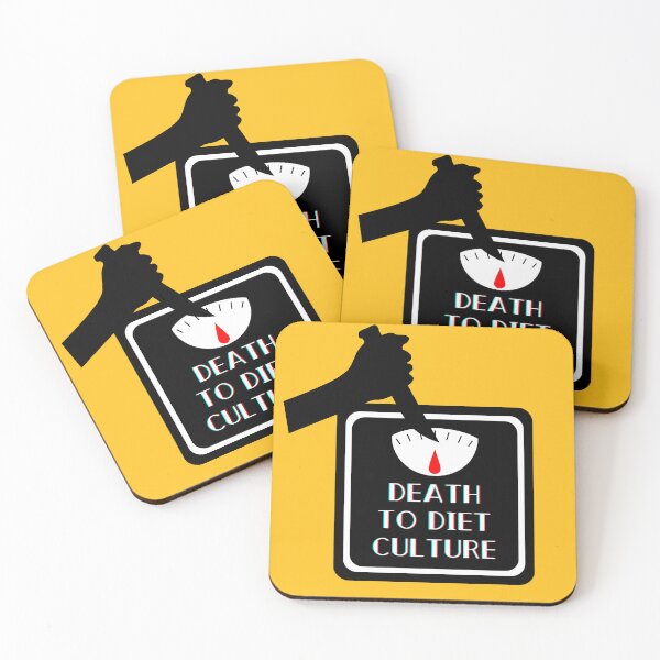 Item preview, Death to Diet Culture | Anti-Body Shame Protest Art designed and sold by Parasocialite.