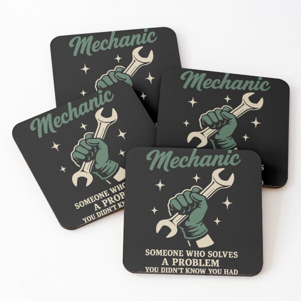 Item preview, Mechanic Problem Solver Garage Funny Saying designed and sold by LuminOrb.