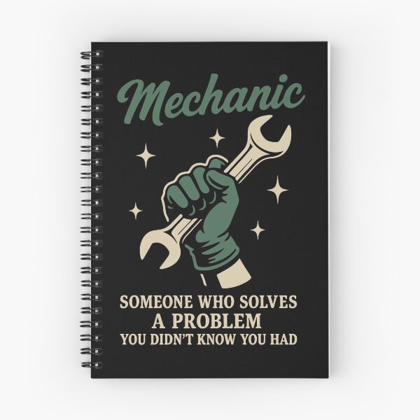 Item preview, Mechanic Problem Solver Garage Funny Saying designed and sold by LuminOrb.