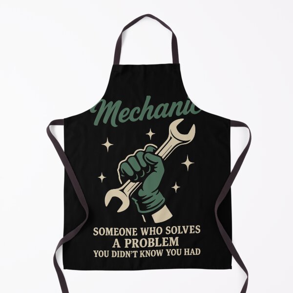 Item preview, Mechanic Problem Solver Garage Funny Saying designed and sold by LuminOrb.