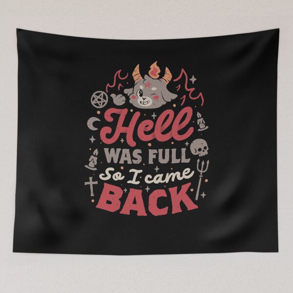 Item preview, Hell Was Full designed and sold by EduEly.
