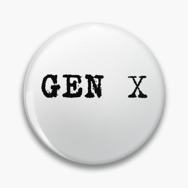 Item preview, Generación X (texto negro) designed and sold by todayifeelbitchy.