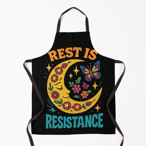 Item preview, Rest Is Resistance Mindfulness Affirmation designed and sold by LuminOrb.