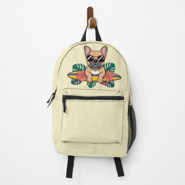 Item preview, Frenchie Cool Surfer designed and sold by VibrArtco.