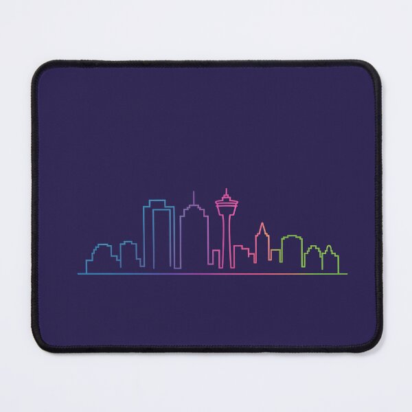 Item preview, Calgary Skyline – Minimalist Neon Travel Souvenir Design designed and sold by Paper Drip.