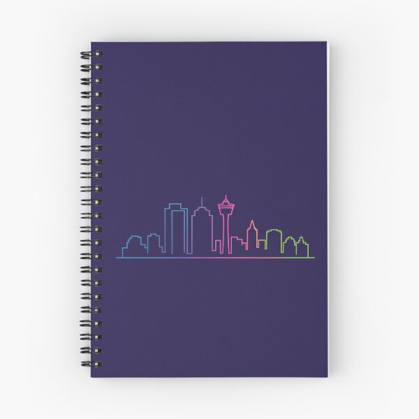 Item preview, Calgary Skyline – Minimalist Neon Travel Souvenir Design designed and sold by Paper Drip.