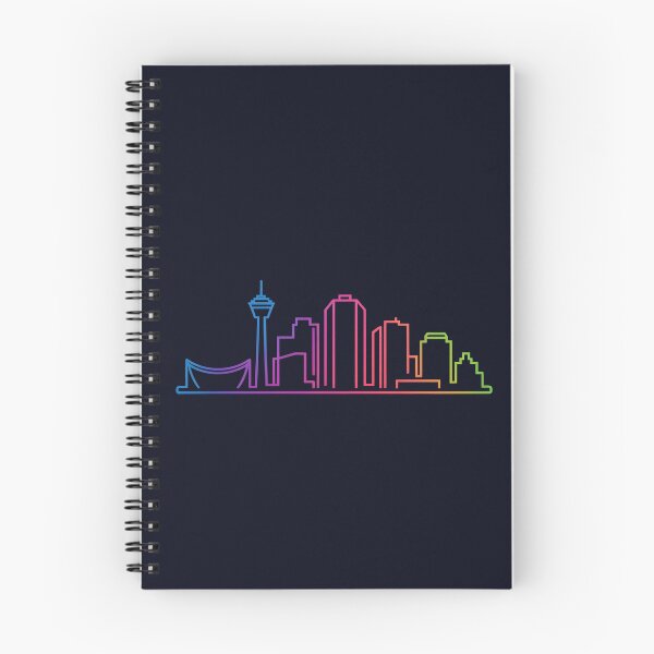 Item preview, Calgary Skyline – Minimalist Neon Travel Souvenir Design designed and sold by Paper Drip.