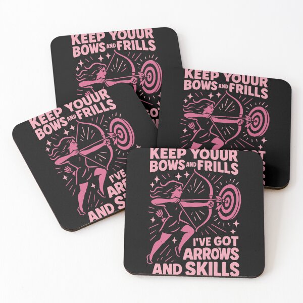 Item preview, Keep Your Bows And Frills Arrows Skills Funny designed and sold by LuminOrb.