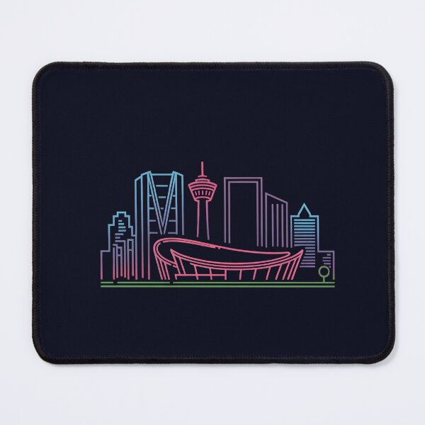 Item preview, Calgary Skyline – Minimalist Neon Travel Souvenir Design designed and sold by Paper Drip.