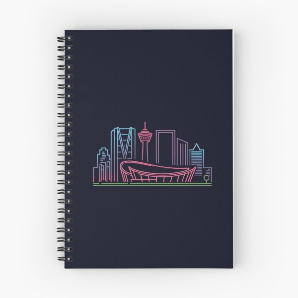 Item preview, Calgary Skyline – Minimalist Neon Travel Souvenir Design designed and sold by Paper Drip.