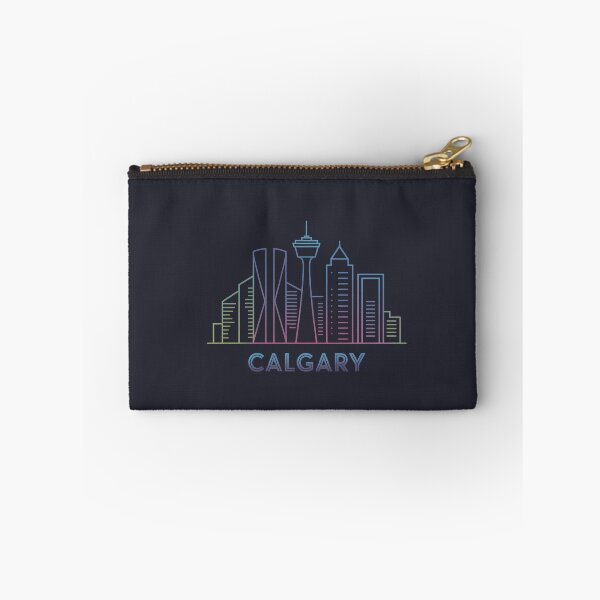 Item preview, Calgary Skyline – Minimalist Neon Travel Souvenir Design designed and sold by Paper Drip.