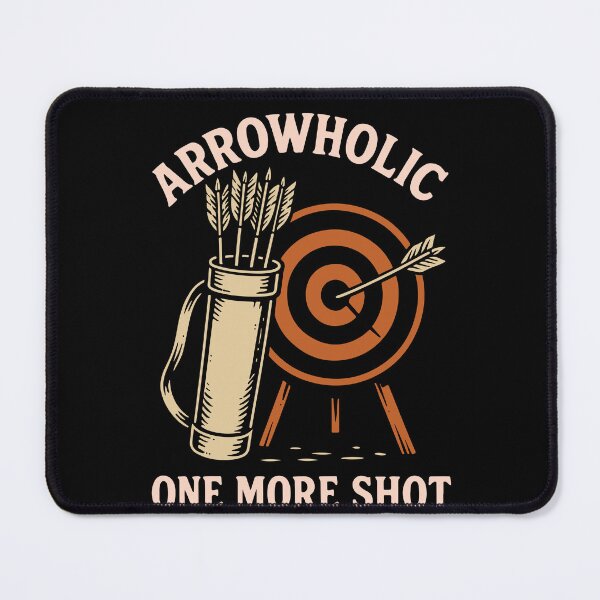 Item preview, Arrowholic One More Shot Archery Bow Archer designed and sold by LuminOrb.