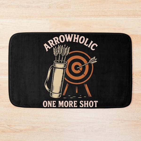Item preview, Arrowholic One More Shot Archery Bow Archer designed and sold by LuminOrb.