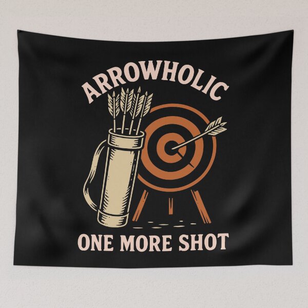 Item preview, Arrowholic One More Shot Archery Bow Archer designed and sold by LuminOrb.