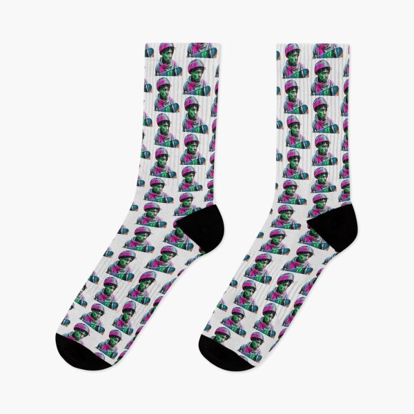 Item preview, Pop Art Skateboarder in Green and Pink designed and sold by sharon1210.
