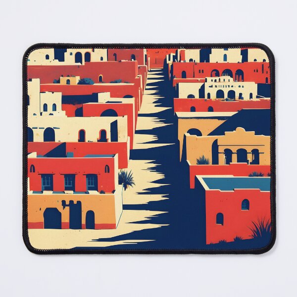 Item preview, Zuni Pueblo New Mexico 1950s USA Vintage Travel Tourism designed and sold by TravelersGems.