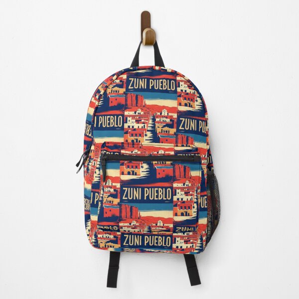 Item preview, Zuni Pueblo New Mexico 1950s USA Vintage Travel Tourism designed and sold by TravelersGems.