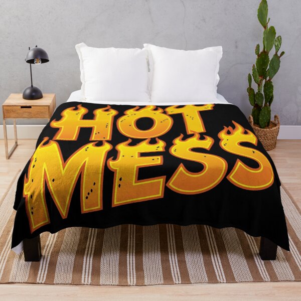 Item preview, Flaming Hot Mess - Bold Fire designed and sold by pixelated_echoes.