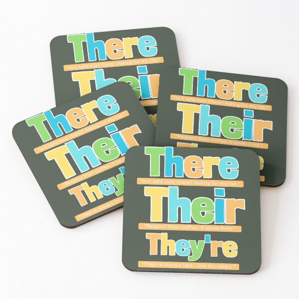 Item preview, Funny Grammar Shirt – There, Their, They’re Joke T-Shirt designed and sold by Humanity brush .