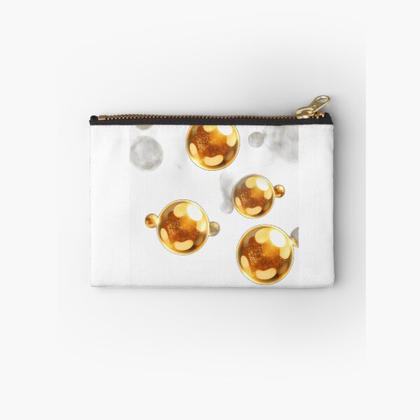 Item preview, Luminous Gold and Silver Orbs Pattern designed and sold by sharon1210.