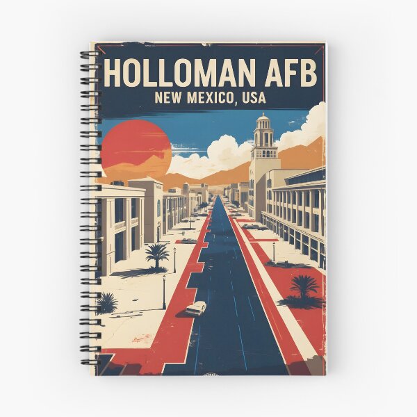Item preview, Holloman AFB New Mexico 1950s USA Vintage Travel Tourism designed and sold by TravelersGems.