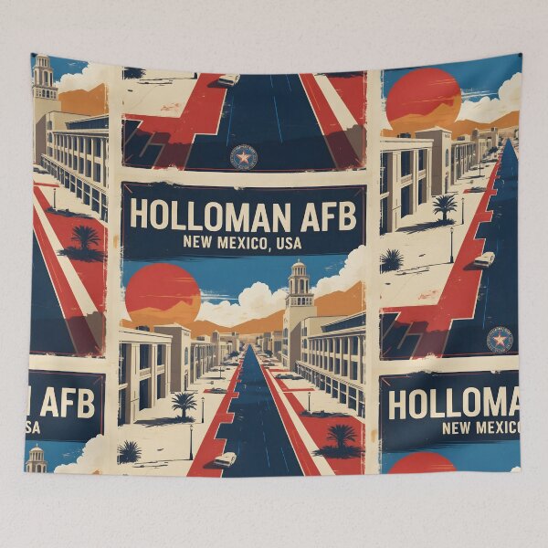 Item preview, Holloman AFB New Mexico 1950s USA Vintage Travel Tourism designed and sold by TravelersGems.