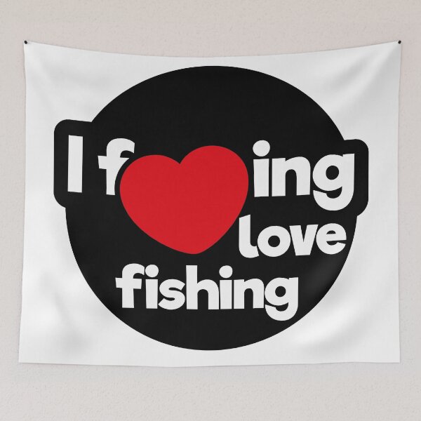 Item preview, I love fishing designed and sold by Coops Clothing.
