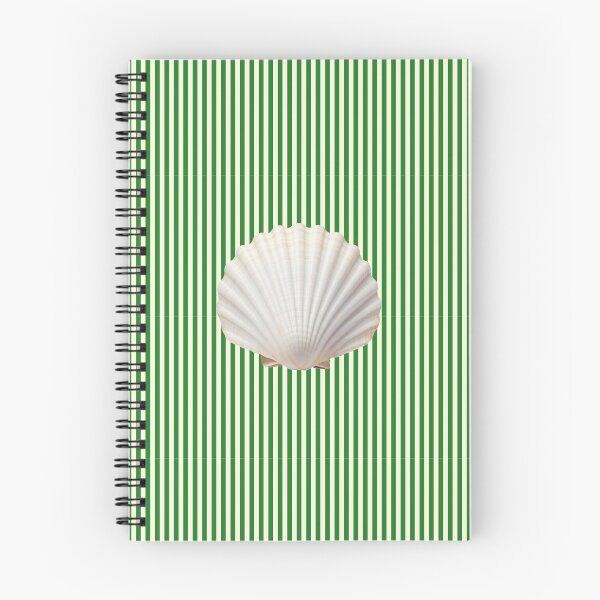Item preview, Green stripe pattern with shell 3 designed and sold by PLPGH.