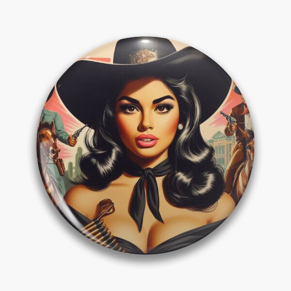Item preview, Vintage Hot Country Woman designed and sold by PulpVintage.