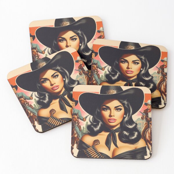 Item preview, Vintage Hot Country Woman designed and sold by PulpVintage.