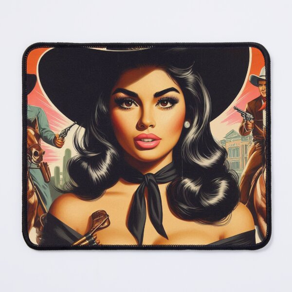 Item preview, Vintage Hot Country Woman designed and sold by PulpVintage.