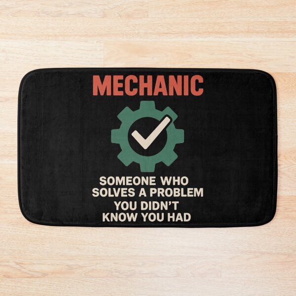 Item preview, Mechanic Solves Problem You Didn't Know Funny designed and sold by LuminOrb.
