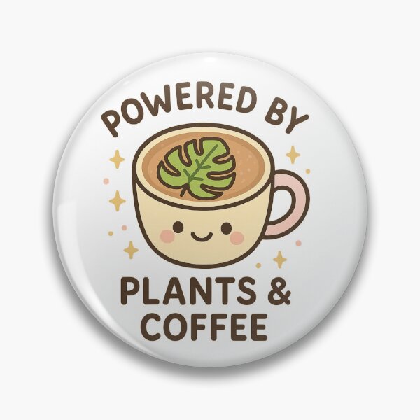 Item preview, Monstera Coffee Lover – Cute Kawaii Plant Latte Design designed and sold by NovaMoodCo.