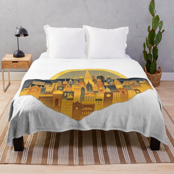 Item preview, Golden Celestial Cityscape designed and sold by sharon1210.