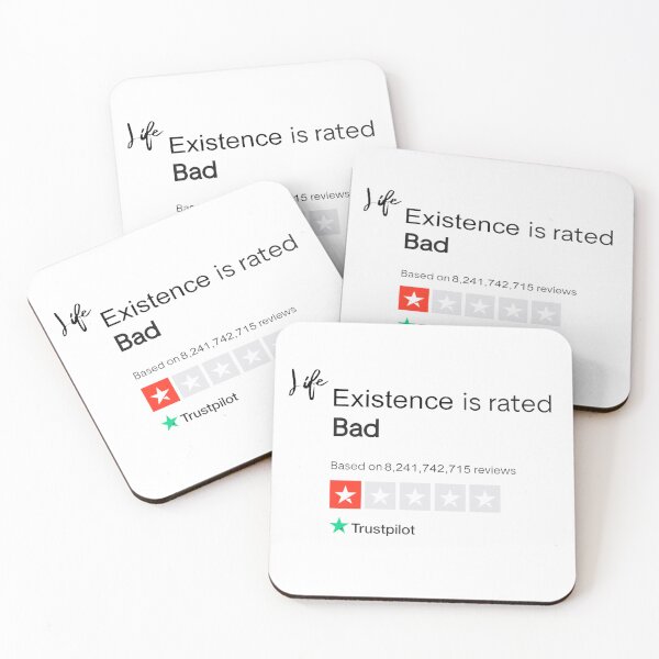 Item preview, Existence: Rated One Star designed and sold by Digital-Cultist.