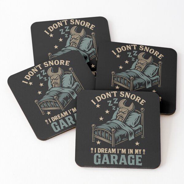 Item preview, I Don't Snore I Dream I'm In My Garage Mechanic designed and sold by LuminOrb.