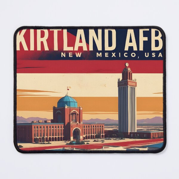 Item preview, Kirtland AFB New Mexico 1950s USA Vintage Travel Tourism designed and sold by TravelersGems.
