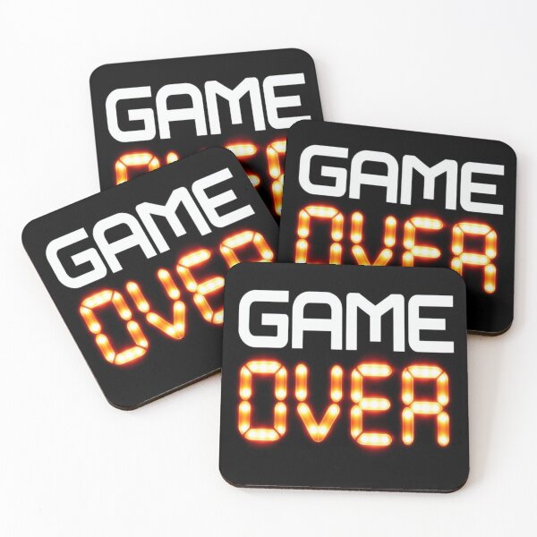 Item preview, Game Over Digital LED Typography designed and sold by kfxforex.