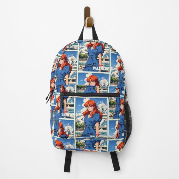 Item preview, Valencia Spain Europe Retro Anime Girl Vintage Travel Romantic Quote designed and sold by Kawaii-Sky.