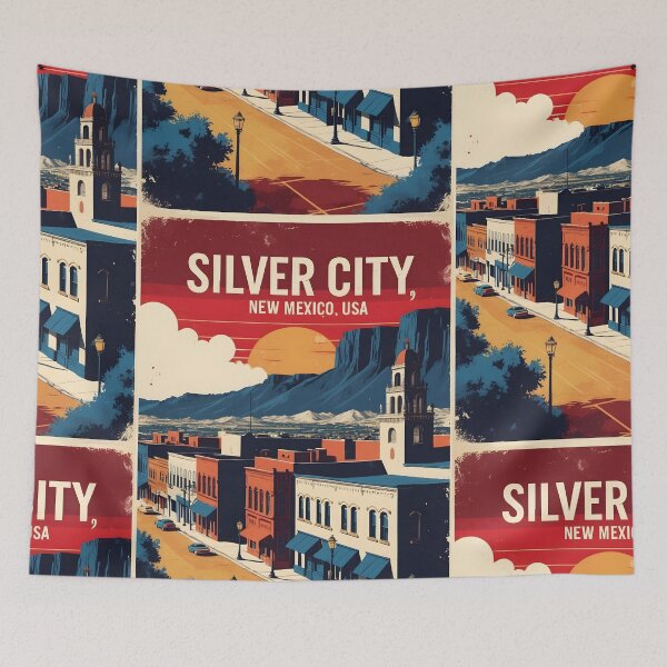 Item preview, Silver City New Mexico 1950s USA Vintage Travel Tourism designed and sold by TravelersGems.