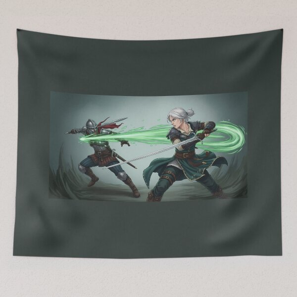 Item preview, Ciri's Fury: The Zireael in Action #2 designed and sold by rendigart.
