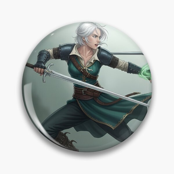Item preview, Ciri's Fury: The Zireael in Action designed and sold by rendigart.