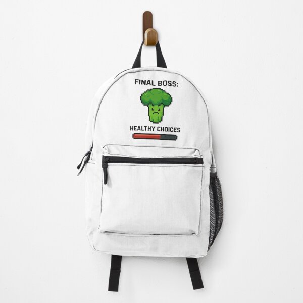 Item preview, Final Boss: Healthy Choices – Funny Pixel Broccoli Design designed and sold by SlomianyPisarz.